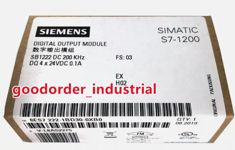 Siemens New 6ES7 222-1BD30-0XB0 /6ES7222-1BD30-0XB0 Digital Output Module