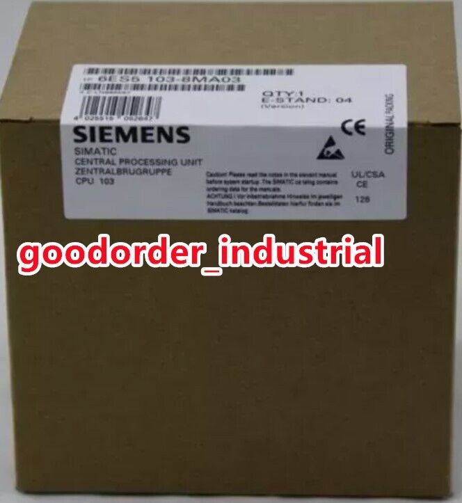 Siemens New In Box 6ES5103-8MA03/ 6ES5103-8MA03 PLC Module
