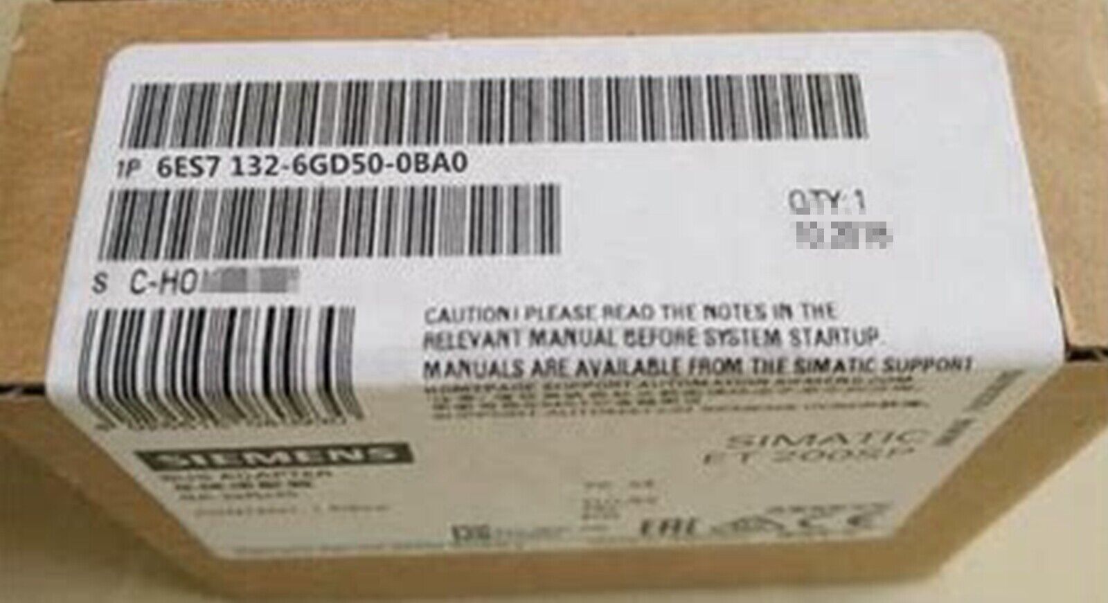 NEW Siemens 6ES7132-6GD50-0BA0 6ES7 132-6GD50-0BA0