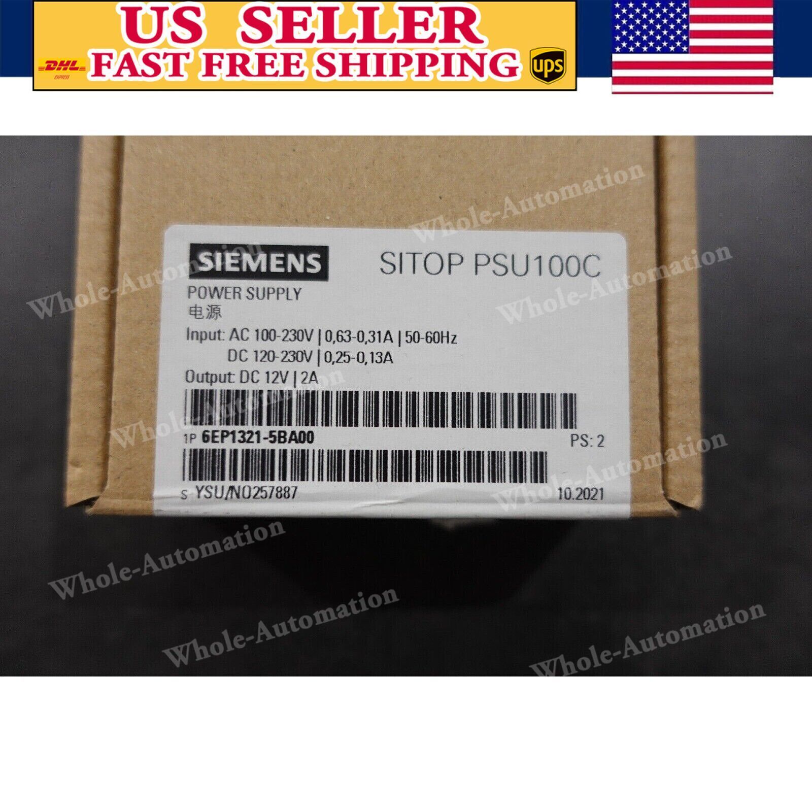 Siemens 6EP1321-5BA00 SITOP PSU100C 12V/2A Controlled Power