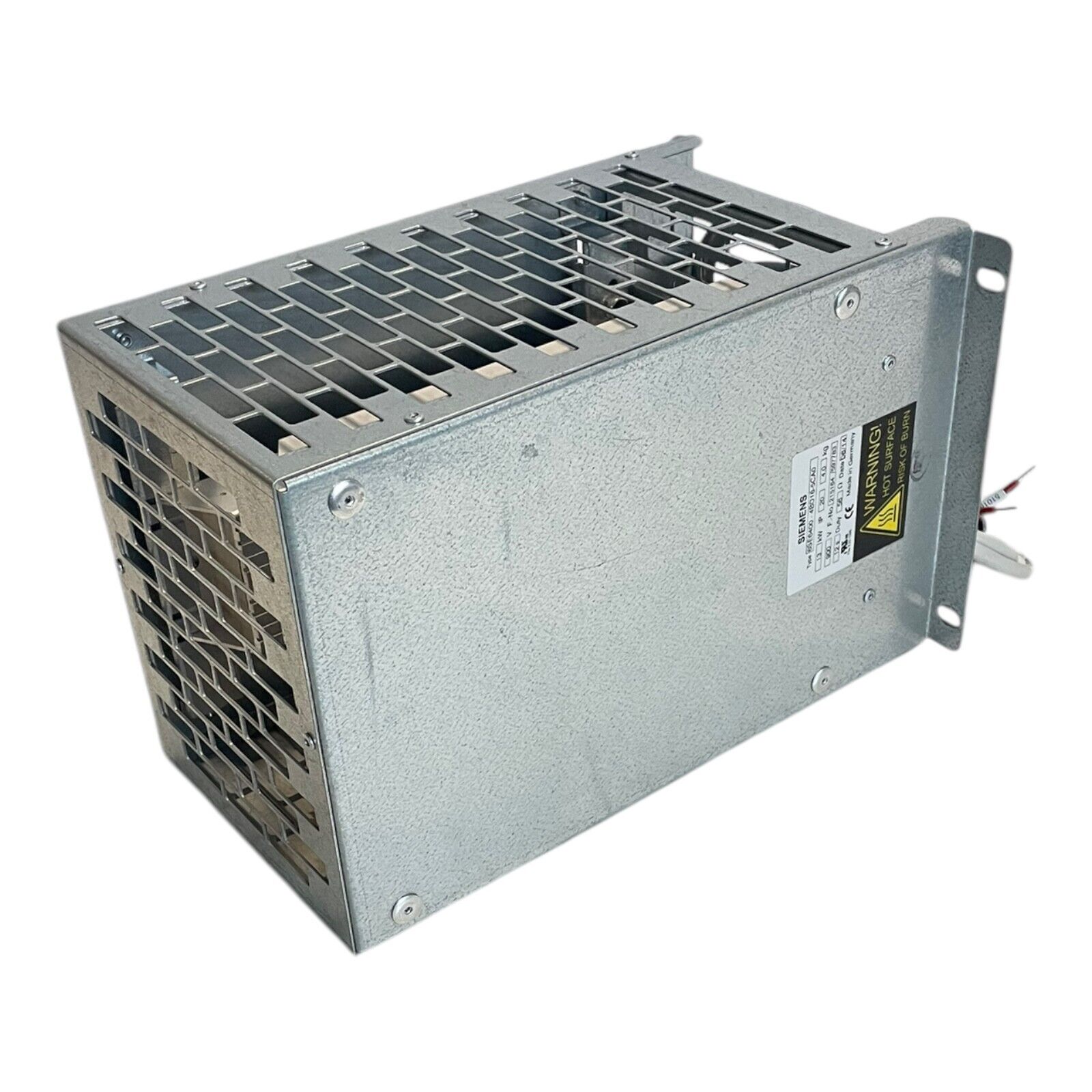 Siemens 6SE6400-4BD16-5CA0 Brake Resistance 13kW for Industrialist Insert