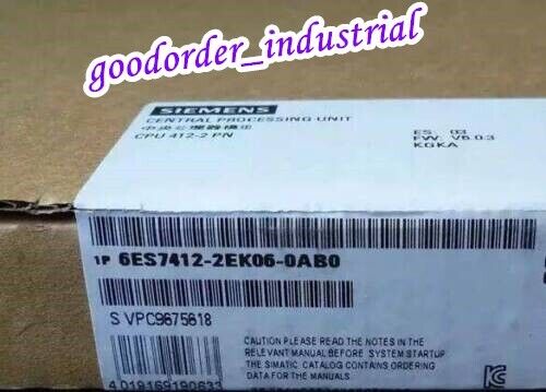 1PC Siemens  6ES7412-2EK06-0AB0 / 6ES7412-2EK06-0AB0 PLC Module New In Box