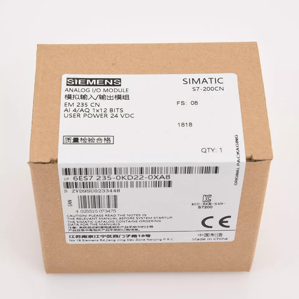 1 pc Siemens 200 6ES7 235-0KD22-0XA8 6ES7235-0KD22-0XA8  fast delivery
