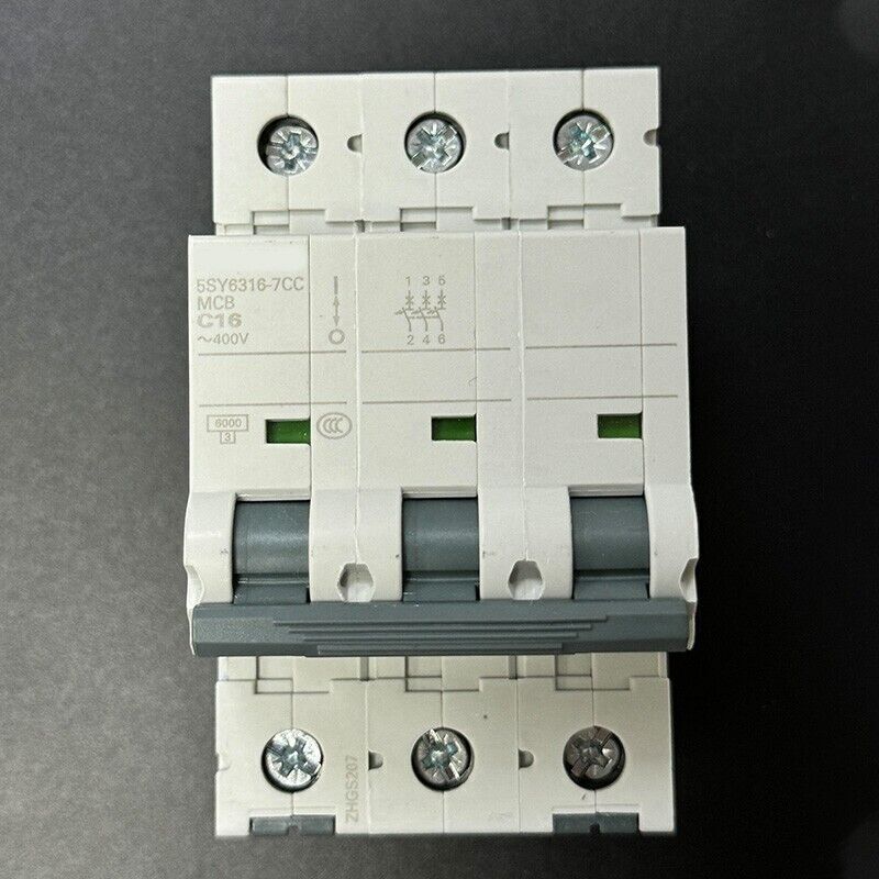 1Pcs New For Siemens 5SY6 Circuit Breaker 5SY6316-7CC 5SY63167CC 3P 16A C