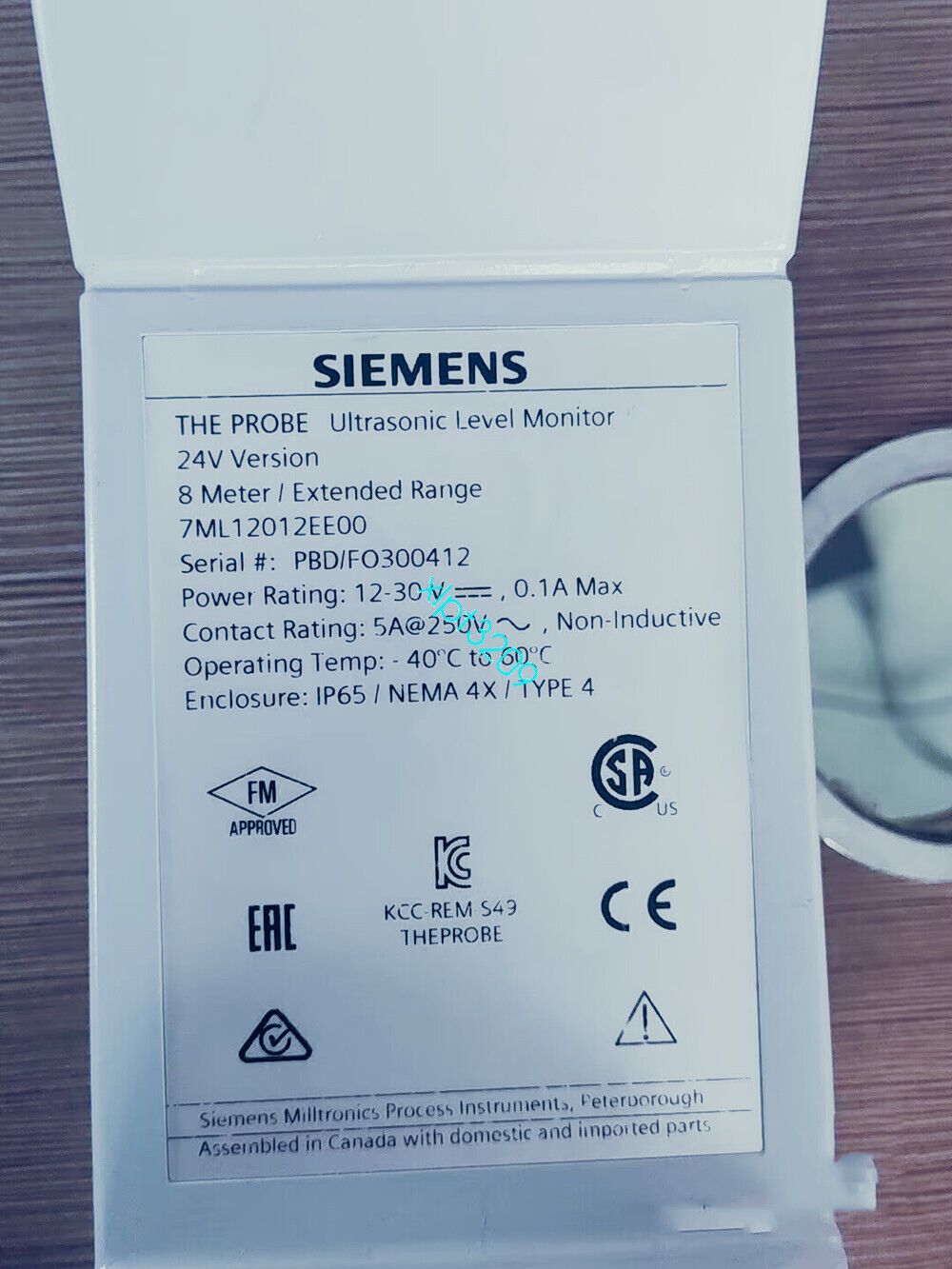 1PC NEW Siemens ultrasonic level gauge 7ML1201-1EE00 FedEx or DHL