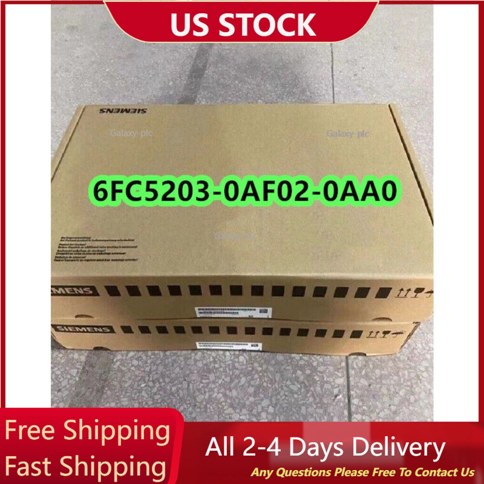 Siemens 6FC5203-0AF02-0AA0 Sinumerik Control Panel 6FC5203-0AF02-0AA0