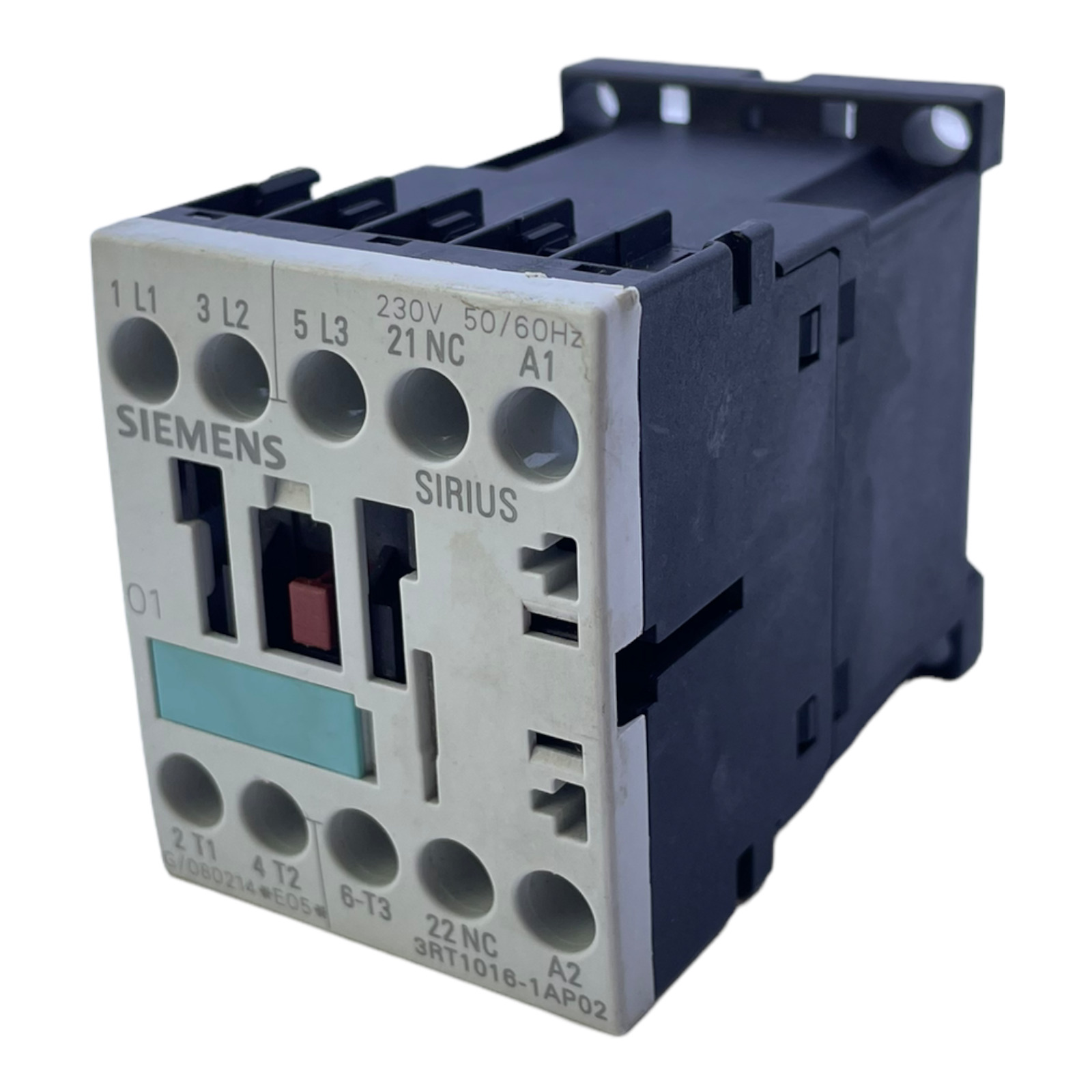 Siemens 3RT1016-1AP02 Power Contactor 230V 50/60Hz for Industrial Use