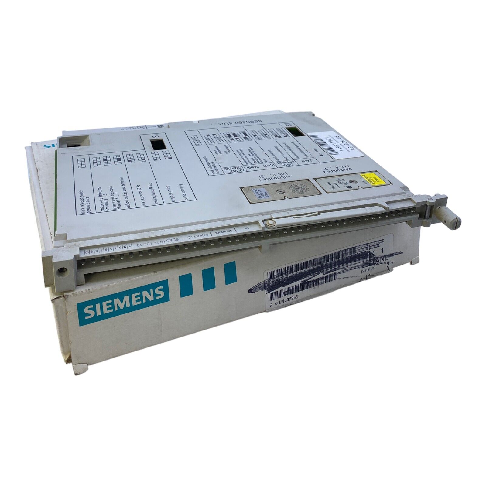 Siemens 6ES5460-4UA13 Input Module For Industrial Use Simatic S5 6ES5460-4