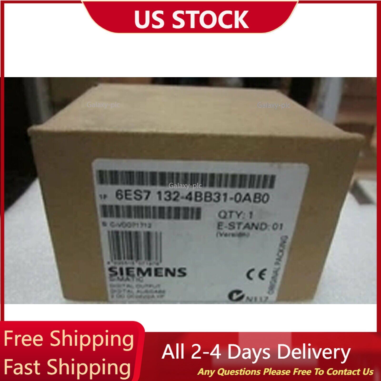 New Siemens 6ES7132-4BB31-0AB0 6ES71324BB310AB0 DP 5 electronic modules