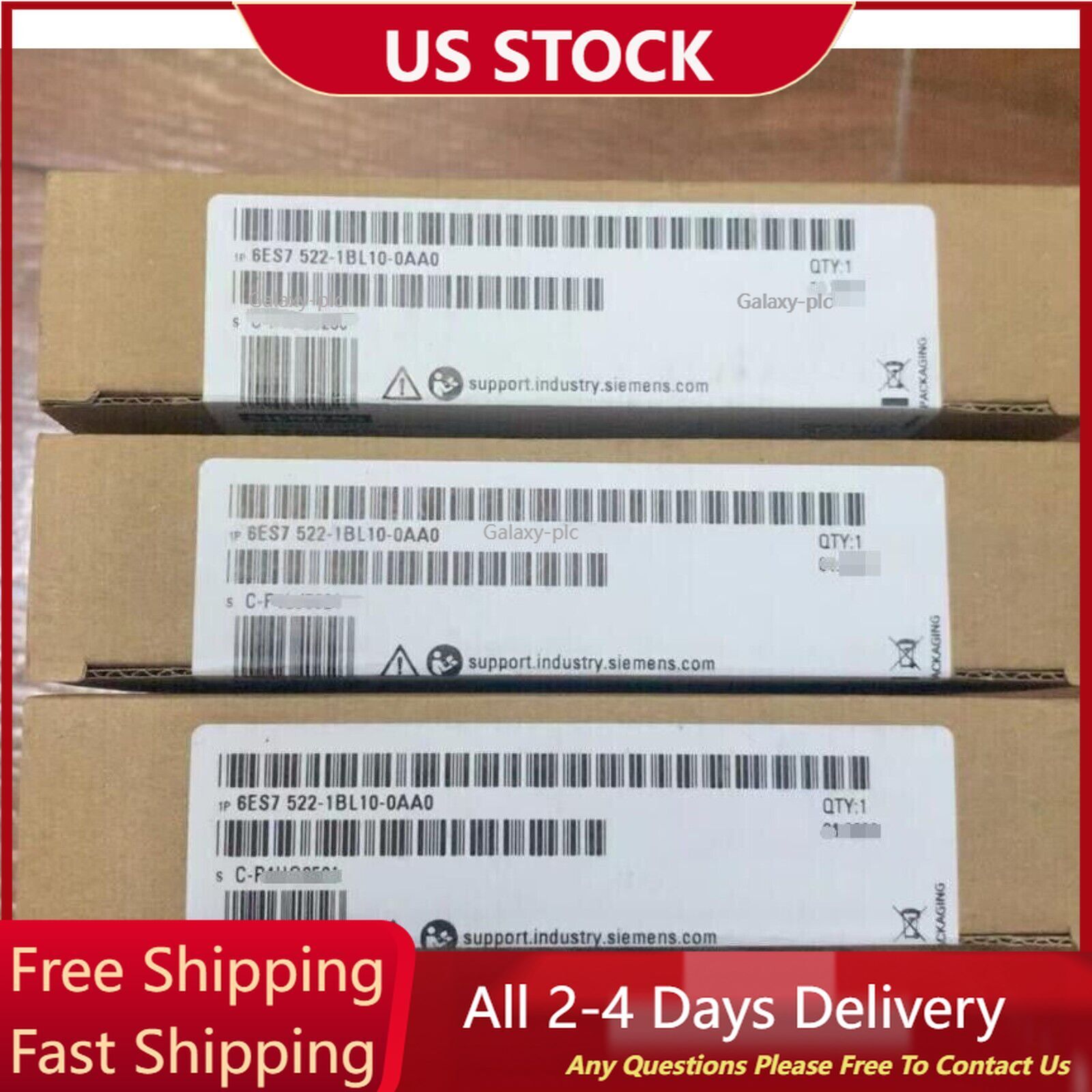 New Siemens 6ES7522-1BL10-0AA0 6ES75221BL100AA0 S7-1500 digital output module