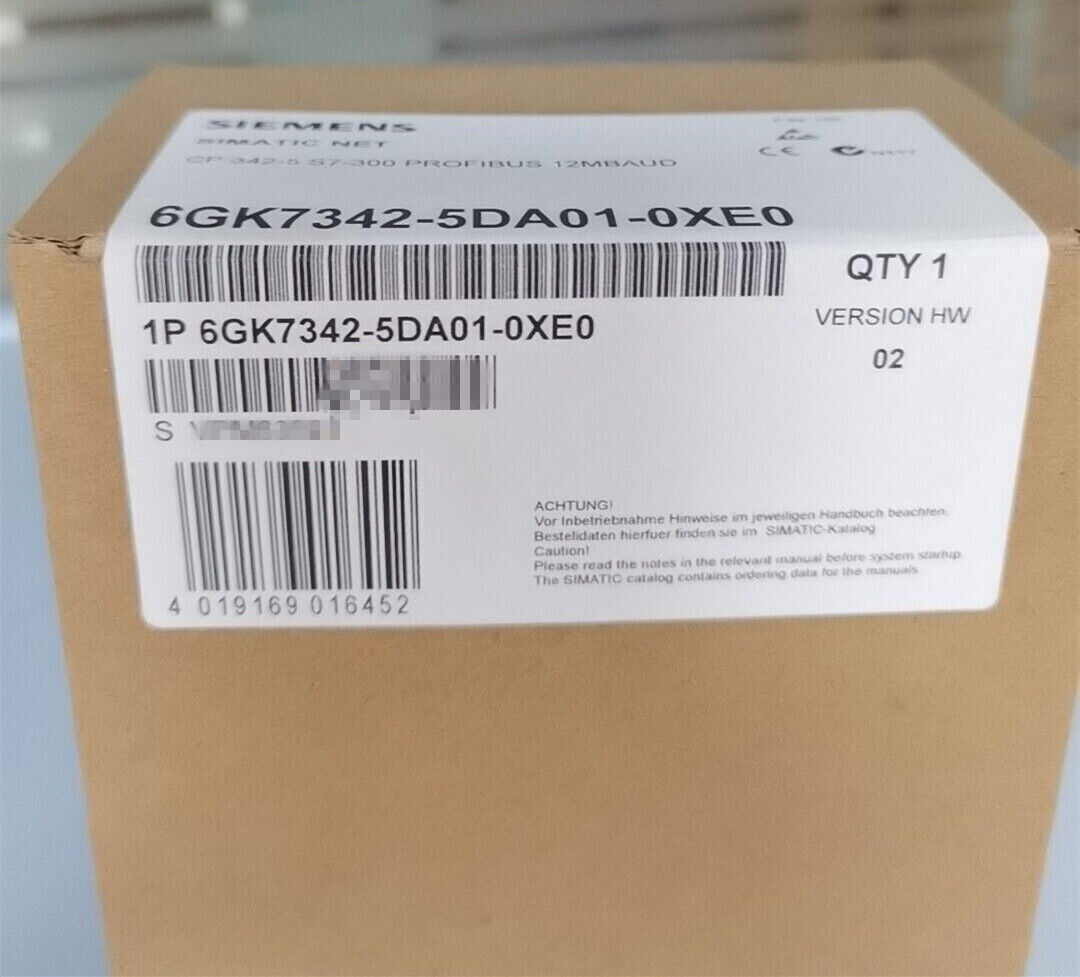 6GK7 342-5DA01-0XE0  SIEMENS 6GK7342-5DA01-0XE0 5DAO1-OXEO S7-300