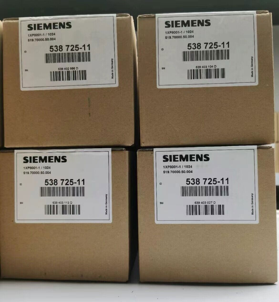 New 1XP8001-1 1024 Siemens ENCODER ORIGINAL 1XP8001-11024 538725-11