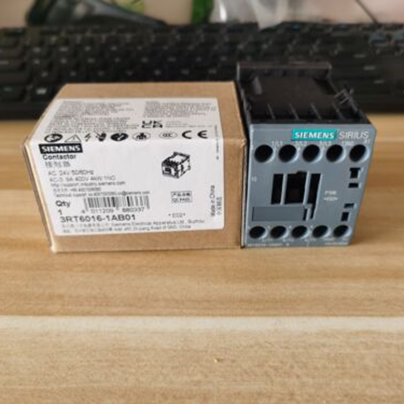 1PC New Siemens 3RT6016-1AB01 Contactor AC24V quality assurance
