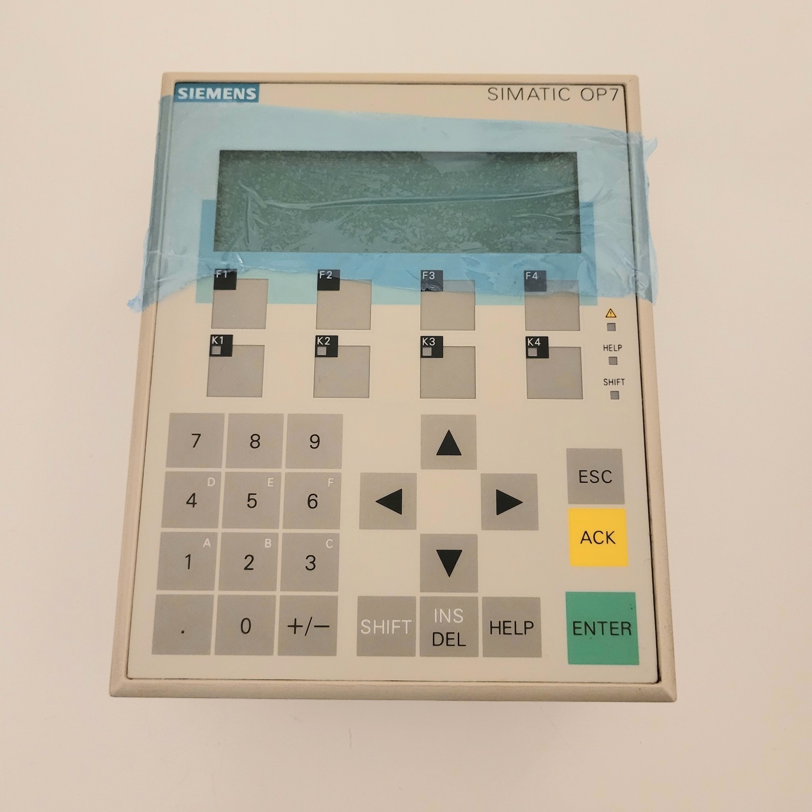 Siemens OP7 6AV3 607-1JC20-0AX1 Very Good Condition   