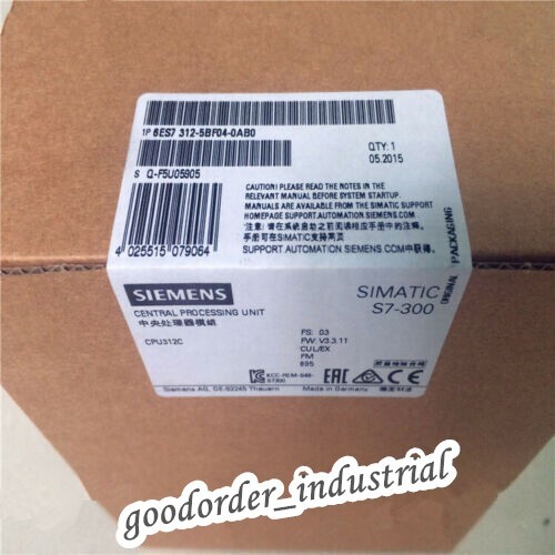 New Siemens 6ES7312-5BF04-0AB0 / 6ES7312-5BF04-0AB0 Central Processing Unit