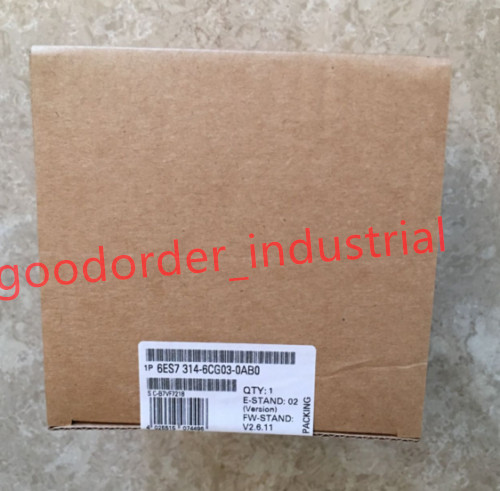 Siemens New In Box 6ES7314-6CG03-0AB0 /6ES7 314-6CG03-0AB0 PLC Module