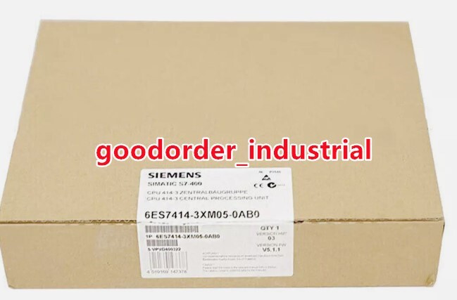 Siemens New 6ES7 414-3XM05-0AB0 / 6ES7 414-3XM05-0AB0 Central Processing Unit
