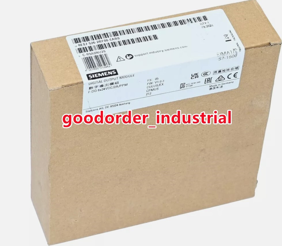 Siemens New 6ES7 526-2BF00-0AB0 / 6ES7 526-2BF00-0AB0 Digital Output Module