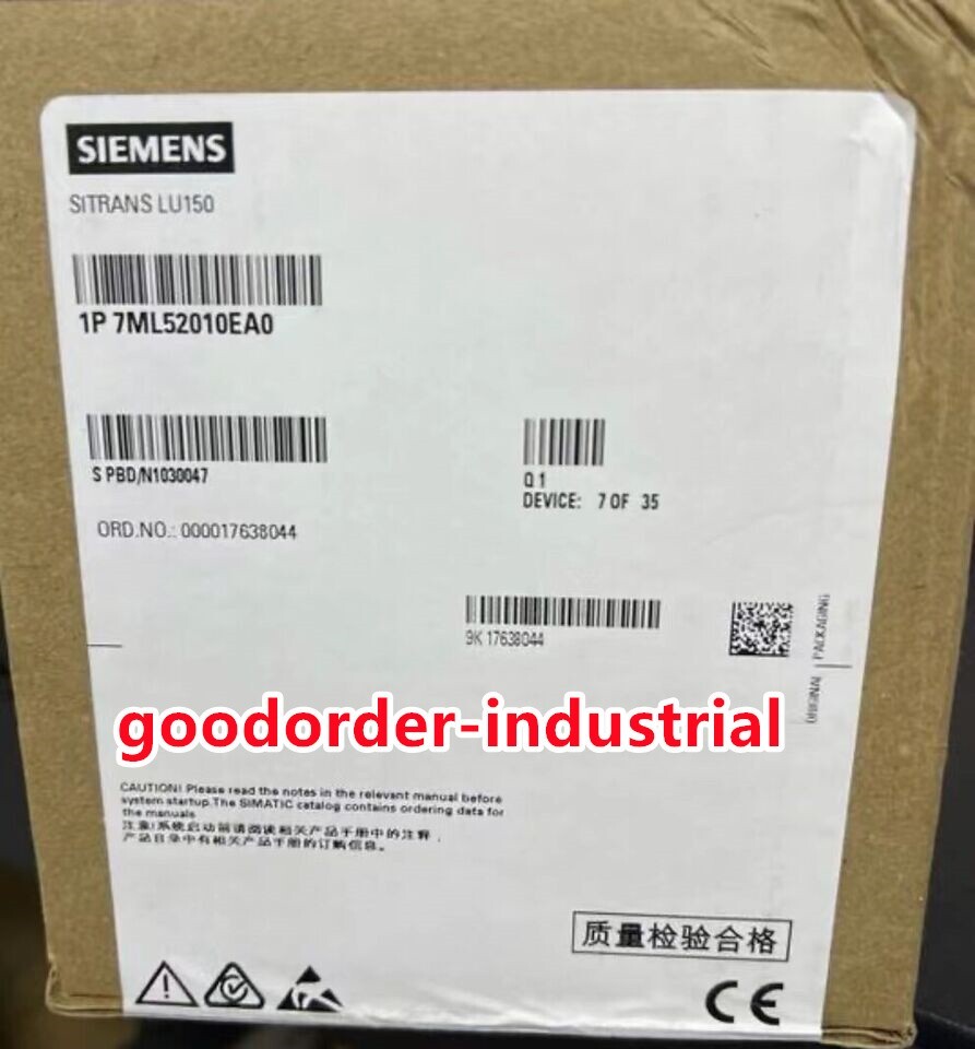 Siemens New In Box 7ML5201-0EA0 /7ML5201-0EA0 Ultrasonic Level Meter Transmitter