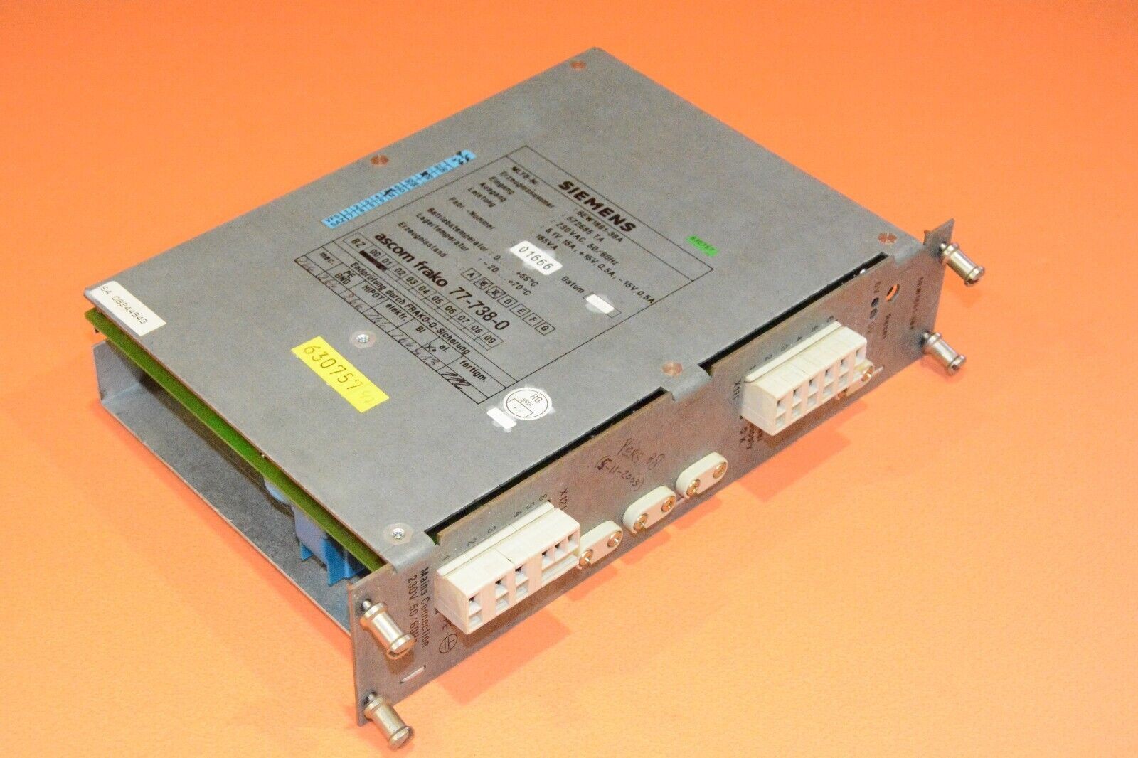 Siemens Sinumerik 6EW1861-3BA Power Supply