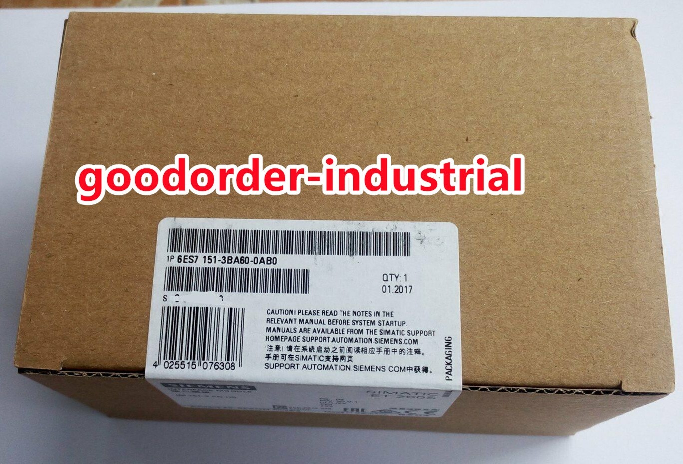 Siemens New In Box 6ES7151-3BA60-0AB0 /6ES7151-3BA60-0AB0 Module