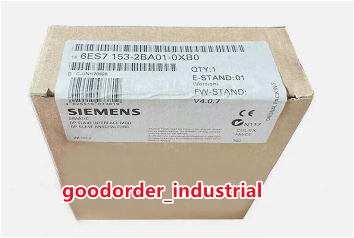New Siemens 6ES7 153-2BA01-0XB0 / 6ES7153-2BA01-0XB0 PLC Module