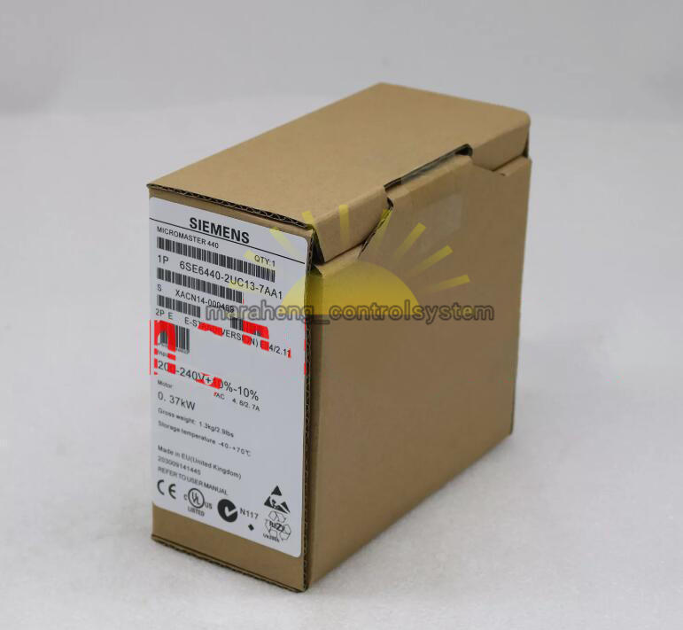 1PCS NEW SIEMENS 6SE6440-2UC13-7AA1 INVERTER 0.37KW 6SE6 440-2UC13-7AA1