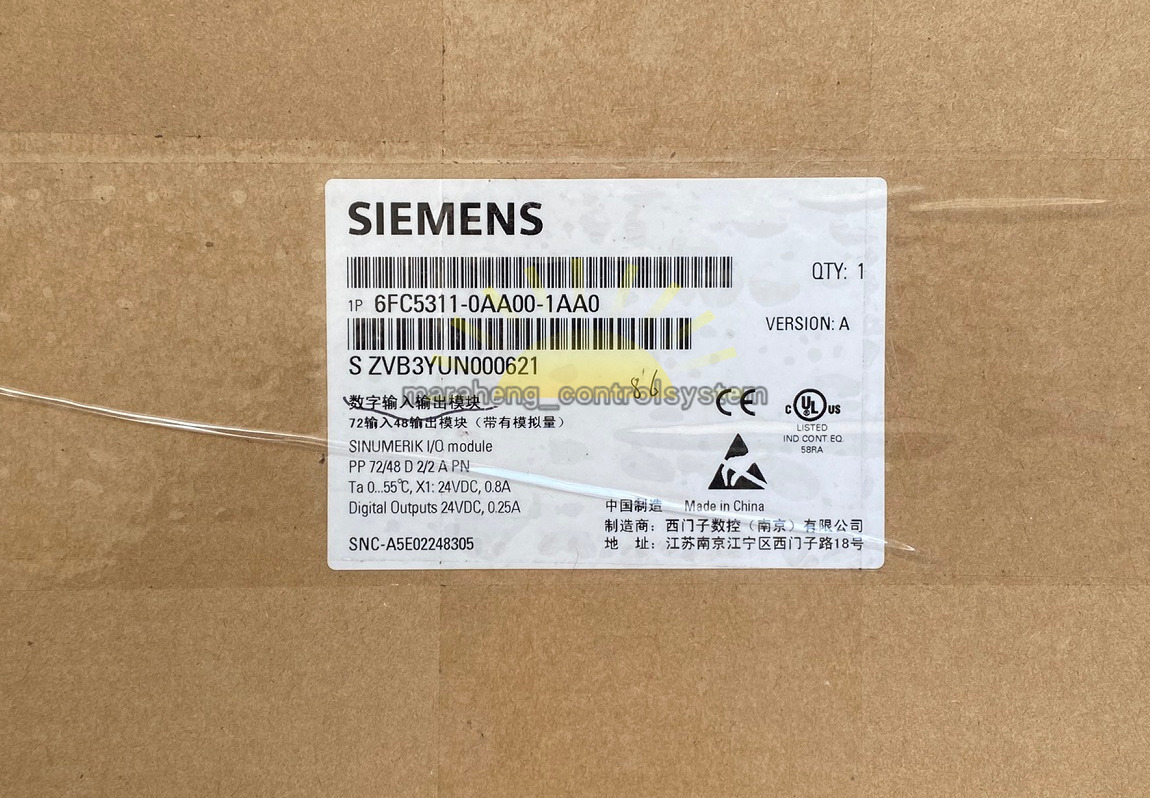 1PCS NEW Siemens SINUMERIK I/O MODULE 6FC5311-0AA00-1AA0 6FC5 311-0AA00-1AA0