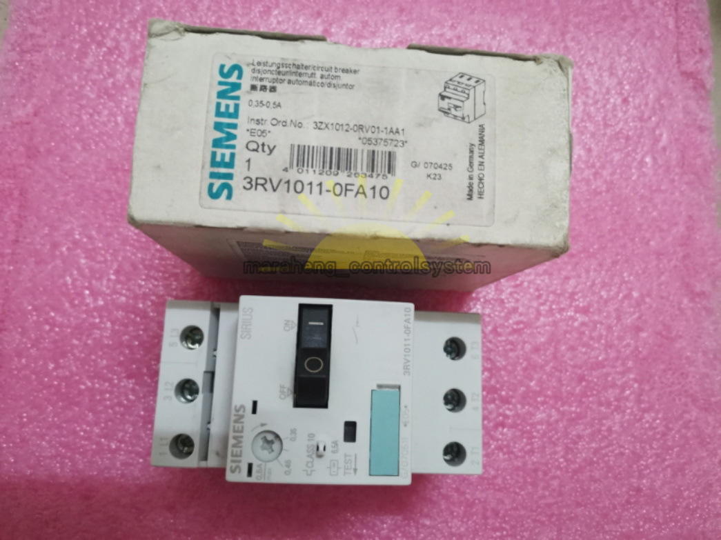 1PCS Siemens  motor protection switch 3RV1011-0FA10 3RV1 011-0FA10 NEW