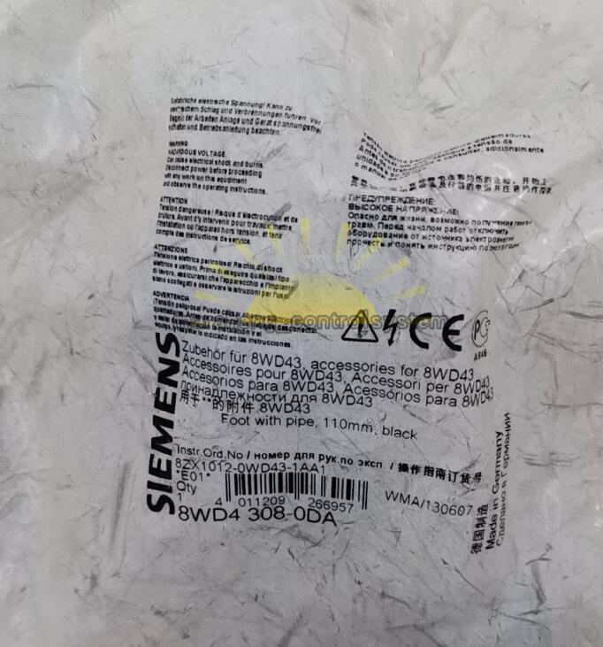 1PCS NEW Siemens 8WD4308-0DA 8WD4 308-0DA Plastic Base And Tube