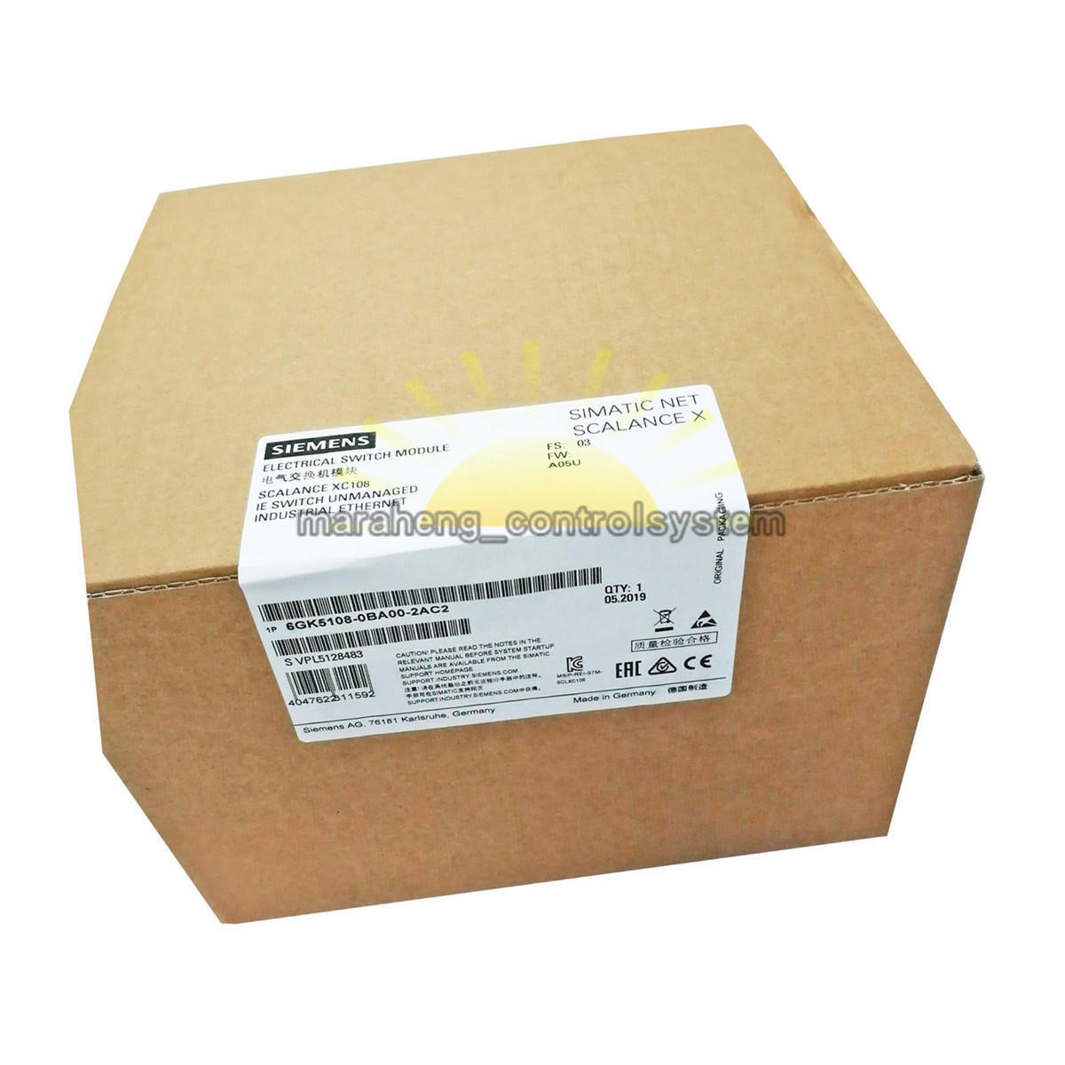 1PC NEW Siemens SCALANCE XC108 6GK5108-0BA00-2AC2