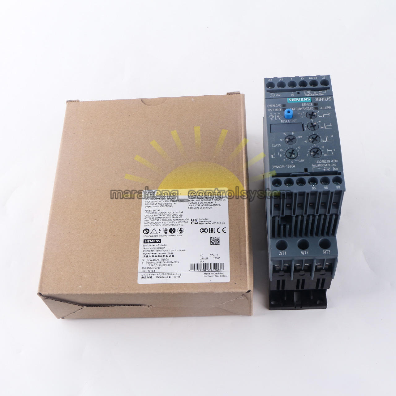 1PC NEW Siemens Soft starter 3RW4024-1BB04 3RW4 024-1BB04