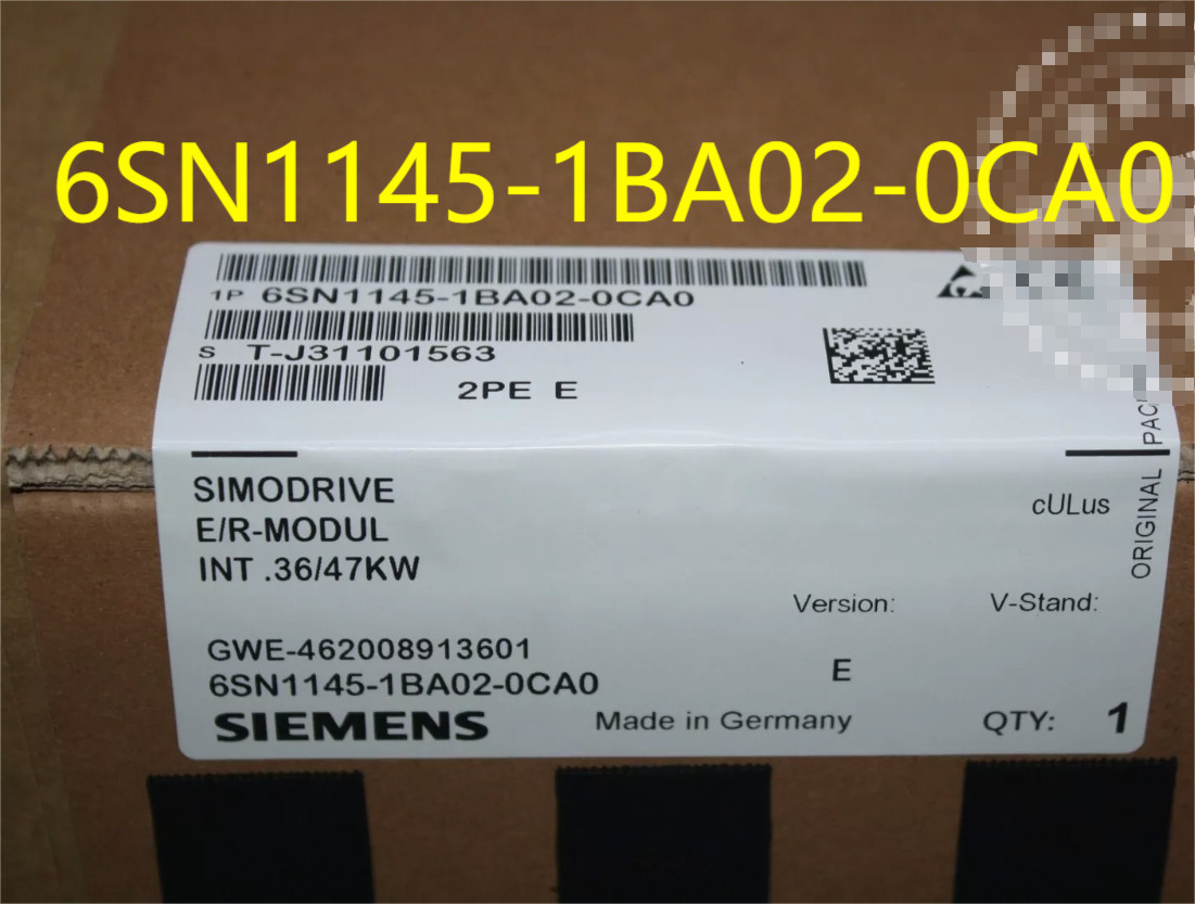 1PC 6SN1145-1BA02-0CA0 NEW SIEMENS SIMODRIVE FREE SHIP 6SN1 145-1BA02-0CA0