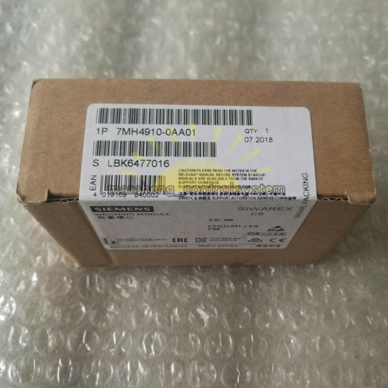 ONE New Siemens 7MH4910-0AA01 7MH49100AA01 CS weighing module