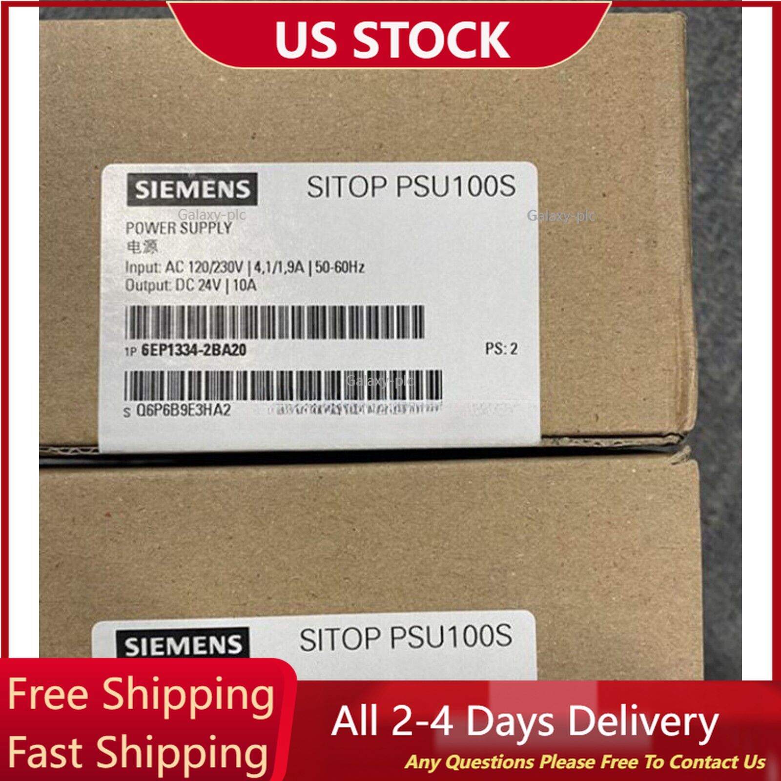 New In Box Expedited Shipping Siemens 6EP1334-2BA20 Power Supply Module
