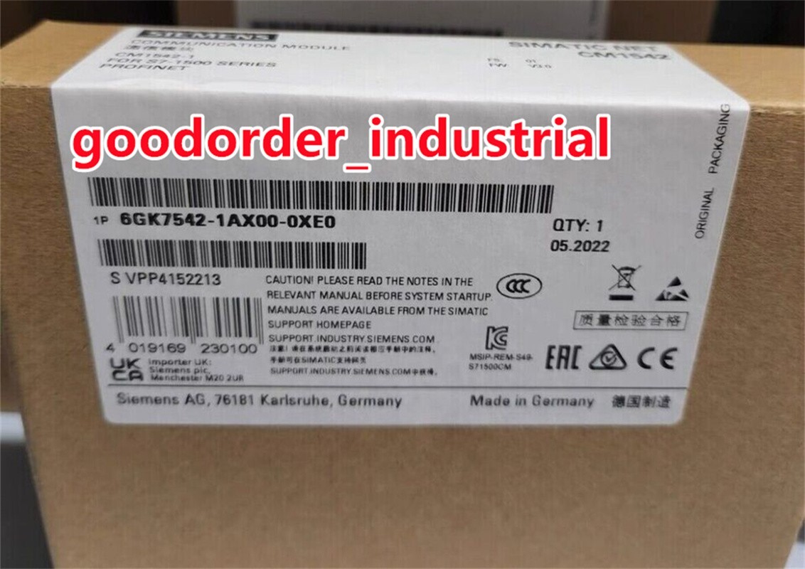 Siemens New In Box 6GK7542-1AX00-0XE0 / 6GK7 542-1AX00-0XE0 PLC Module