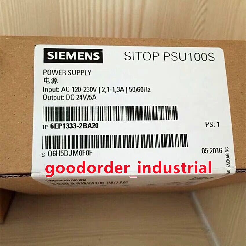 Siemens 6EP1333-2BA20 /6EP1 333-2BA20 PLC Module New In Box