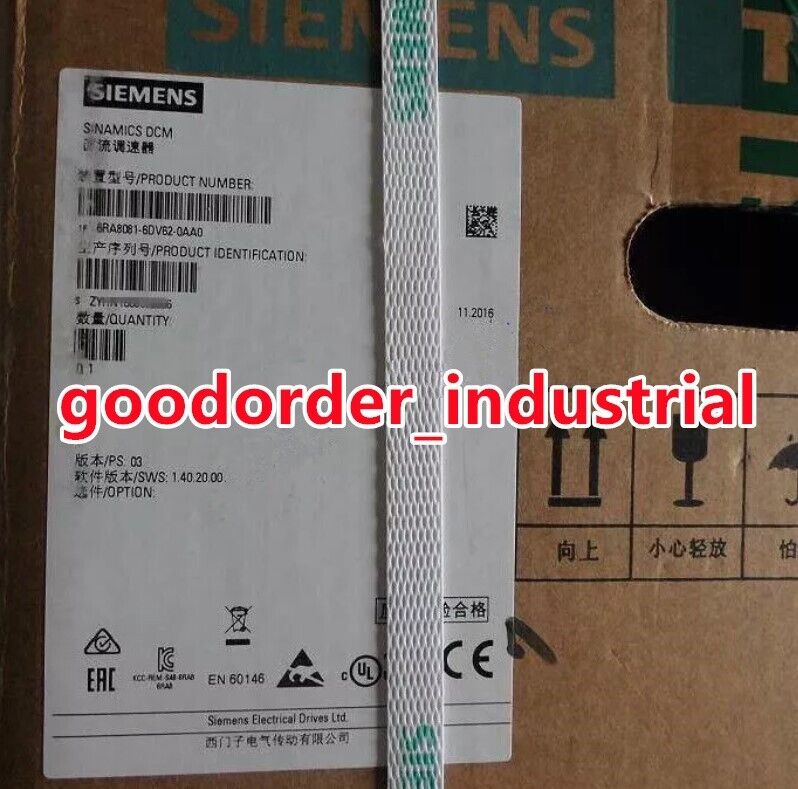 Siemens 6RA8081-6DV62-0AA0 /6RA8 081-6DV62-0AA0 Module New In Box