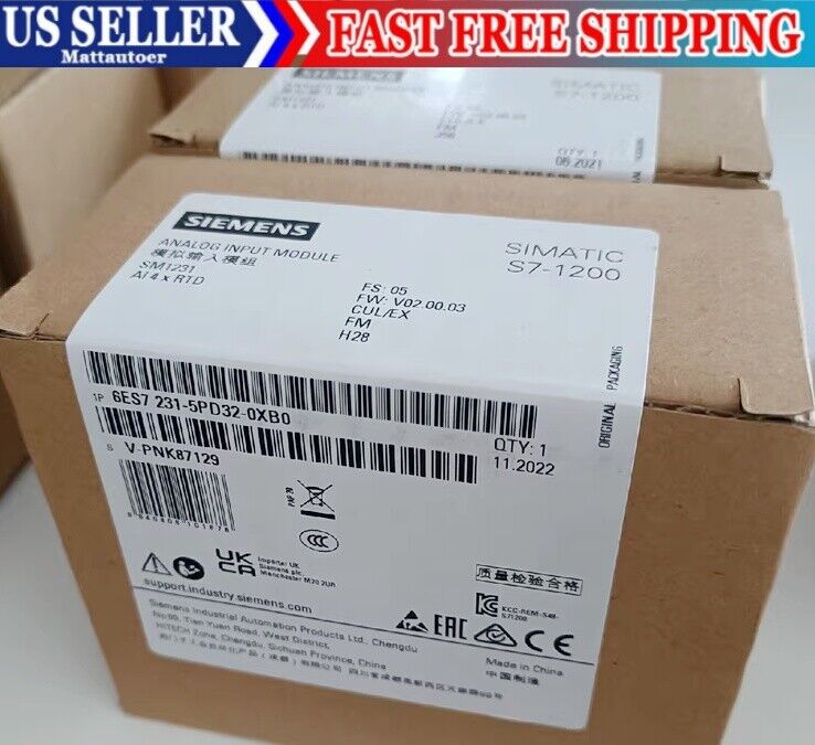 1PCS New Siemens 6ES7231-5PD32-0XB0 6ES7 231-5PD32-0XB0 Module  Fast shipment