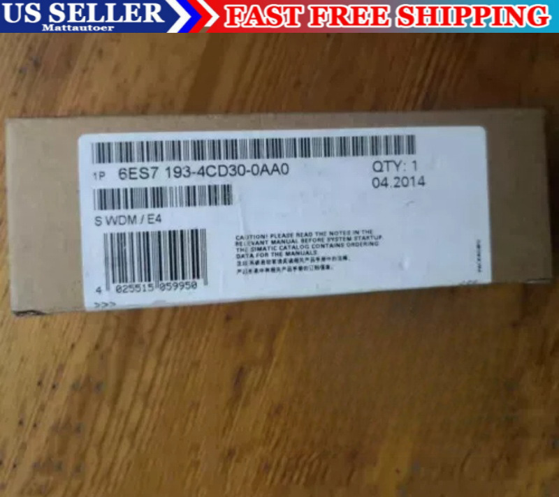 6ES7 193-4CD30-0AA0 1PCS NEW SIEMENS 6ES7193-4CD30-0AA0  Module  Fast Shipping