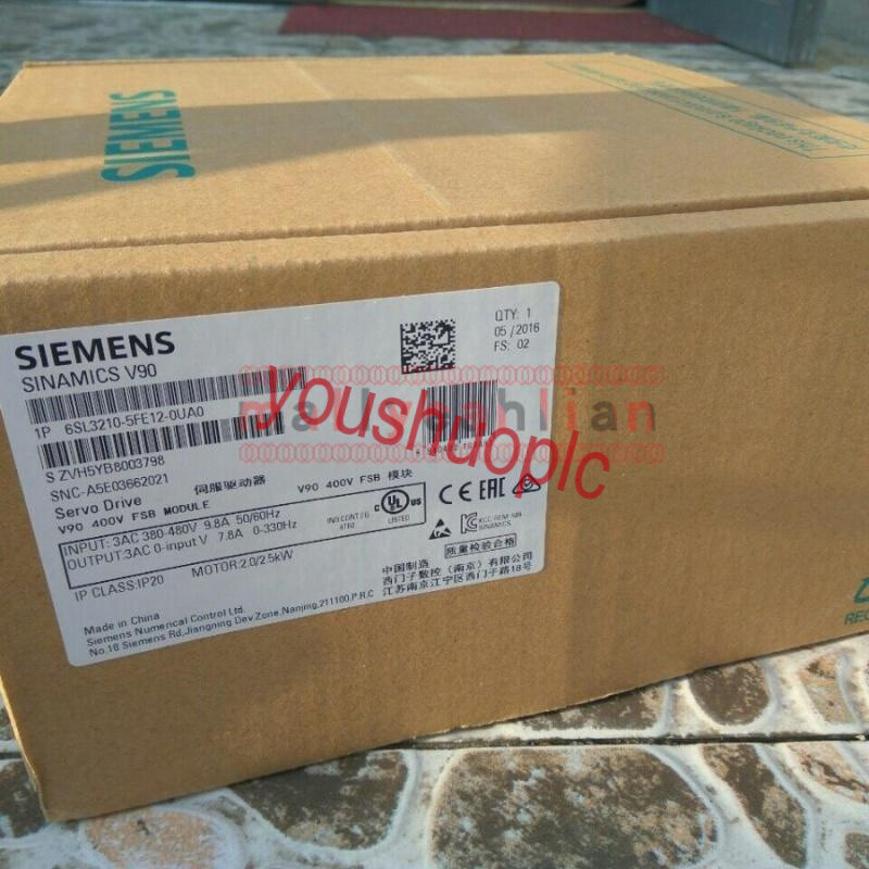1PC NEW SIEMENS Servo Drive 6SL3210-5FE12-0UA0 6SL3 210-5FE12-0UA0