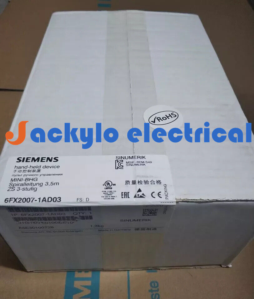 1PCS NEW SIEMENS MINI HANDHELD UNIT 6FX2007-1AD03 1-Year Warranty !