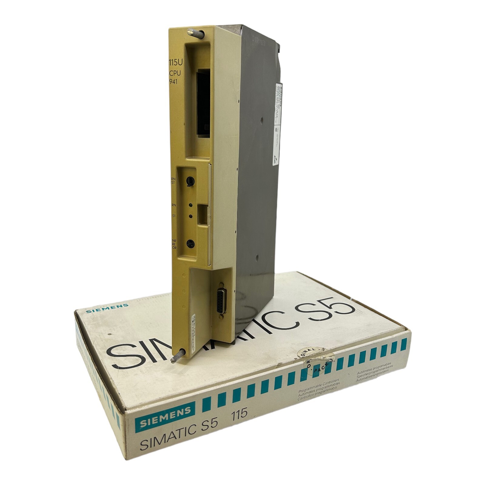 Siemens 6es5941-7ua13 central module SIMATIC S5 115 Siemens central module