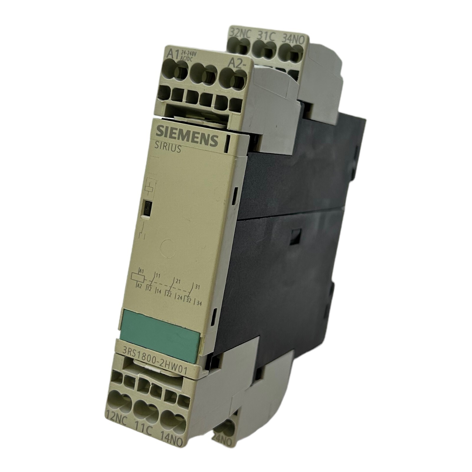 Siemens 3RS1800-2HW01 Coupling Relay 1 kA 250V MAX. 4A AUX. CONT. B 300 / R 300