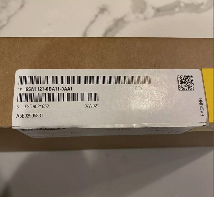 6SN1121-0BA11-0AA1 SIEMENS Spindle Control Module in Box BRAND NEW
