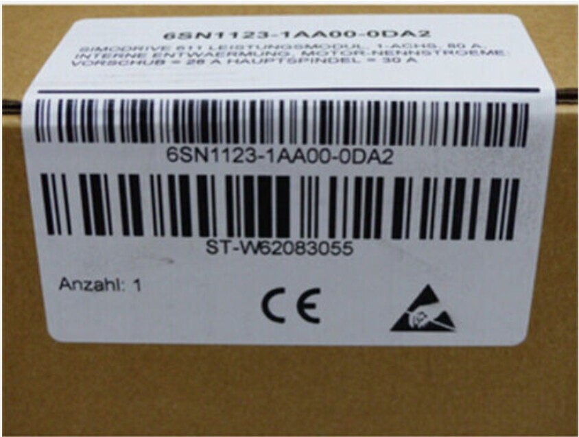 NEW IN BOX Siemens 6SN1123-1AA00-0DA2 PLC Module 6SN1 123-1AA00-0DA2 FREE SHIP