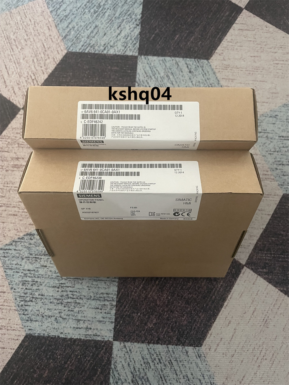 6AV6641-0CA01-0AX1 1PCS NEW Siemens PLC MODULE 6AV6641-0CA01-0AX1