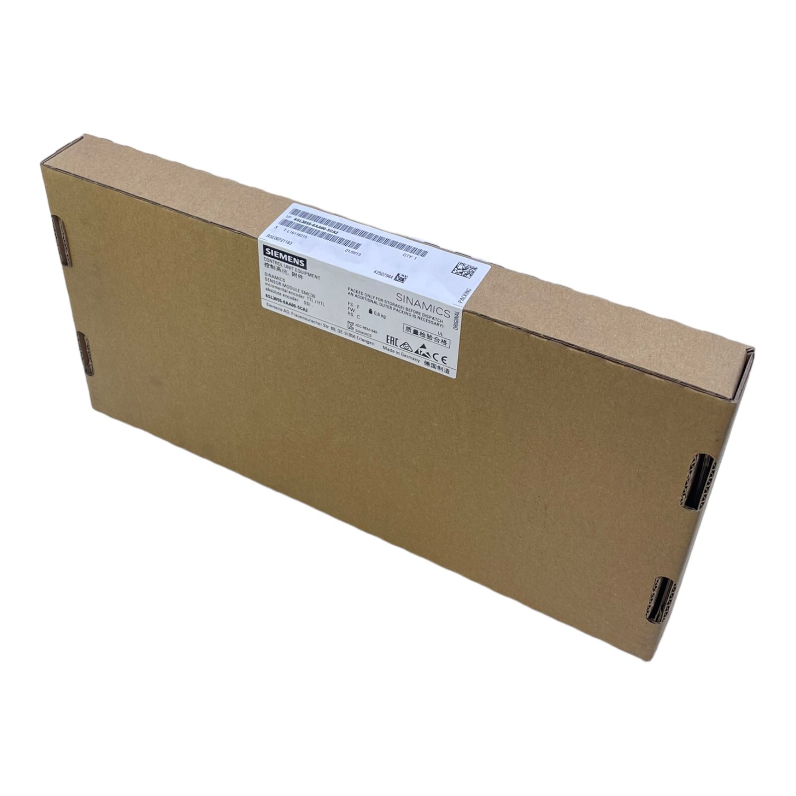 Siemens 6SL3055-0AA00-5CA2 Sinamics Sensor Module for Industrial Use