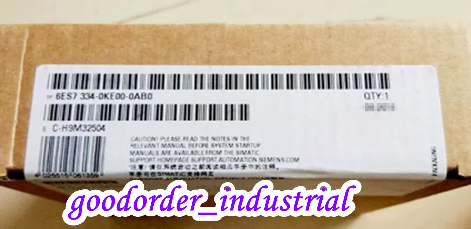 Siemens 6ES7334-0KE00-0AB0 / 6ES7 334-0KE00-0AB0 New In Box