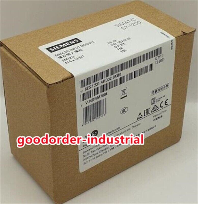 Siemens New In Box 6ES7 231-4HF32-0XB0 / 6ES7231-4HF32-0XB0 Analog Input Module